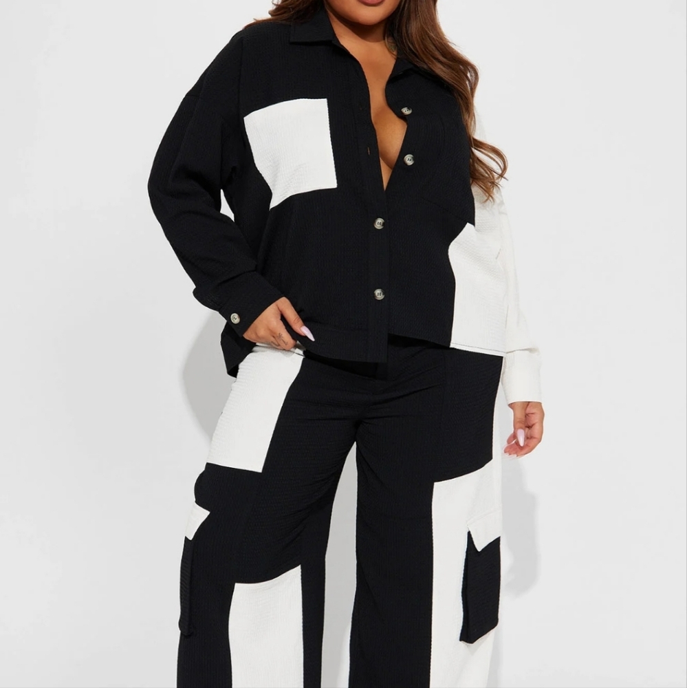Bold move pant set